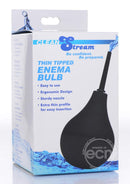 CleanStream Thin Tip Enema Bulb - Black