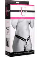 Strap U Unity Double-Penetration Strap-On Harness - Black