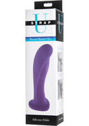 StrapU Royal Heart-On Silicone Dildo - Purple