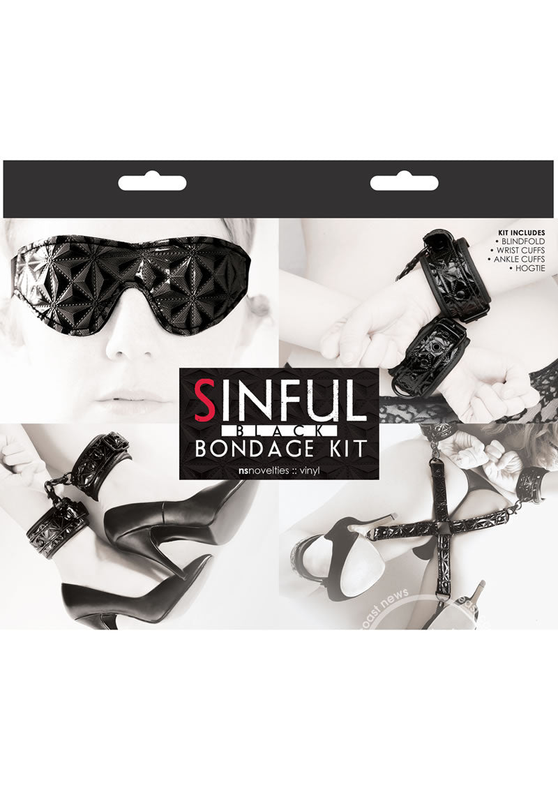 Sinful 4-Piece Bondage Kit