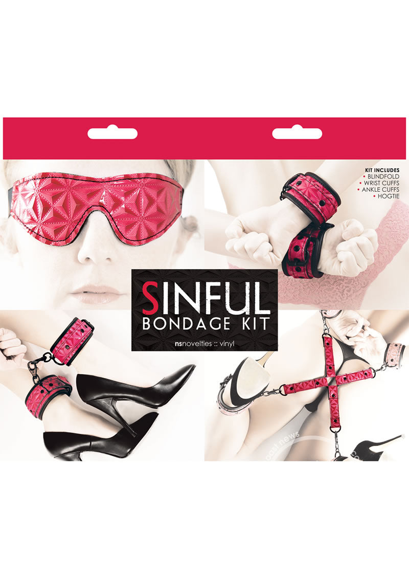 Sinful 4-Piece Bondage Kit