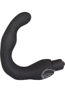 Renegade Vibrating Silicone Prostate Massager III - Black