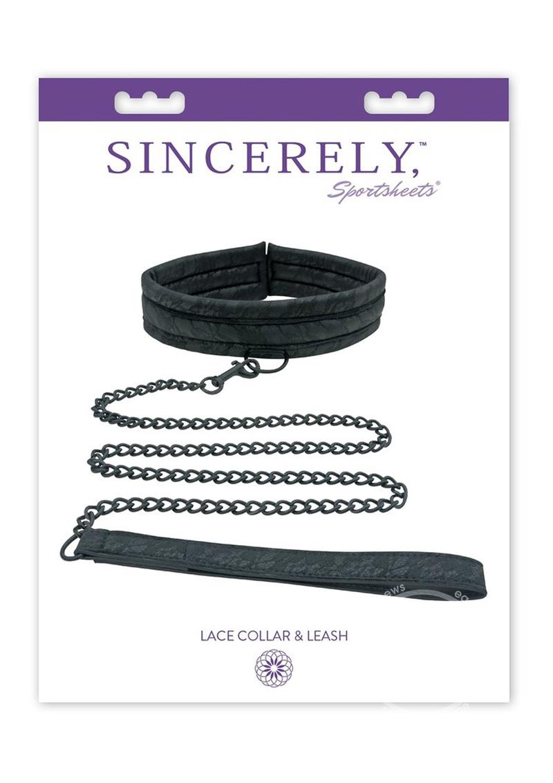 Sincerely - Lace Adjustable Collar and Leash
