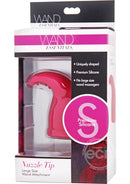 Wand Essentials Nuzzle Tip Large Size Silicone Wand Attachment - Pink
