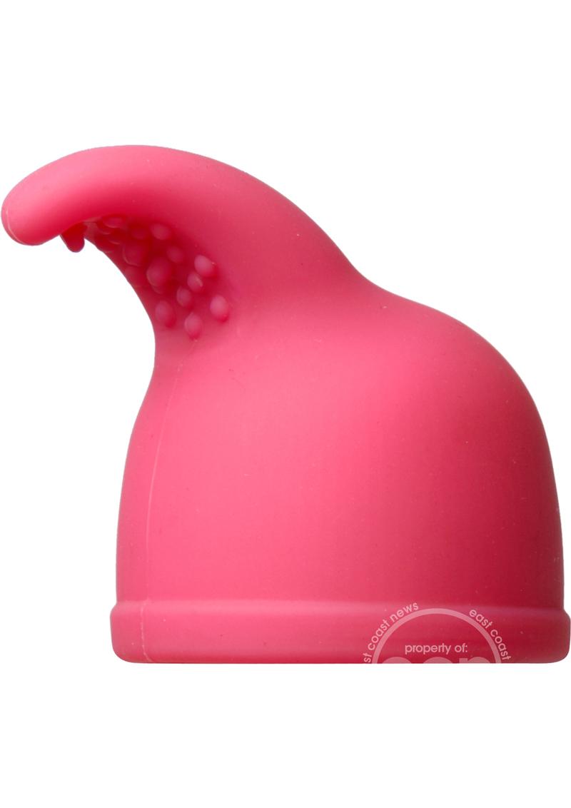 Wand Essentials Nuzzle Tip Large Size Silicone Wand Attachment - Pink