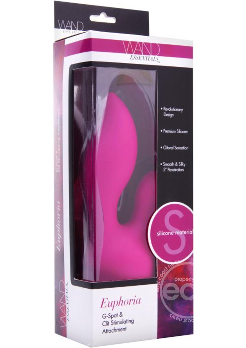 Wand Essentials Euphoria G-Spot/ Clit Stim Silicone Attachment