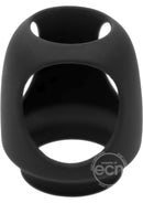 Wand Essentials Strap Cap Silicone Wand Attachment - Black