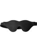 Strict Fleece-Lined Blindfold - Black