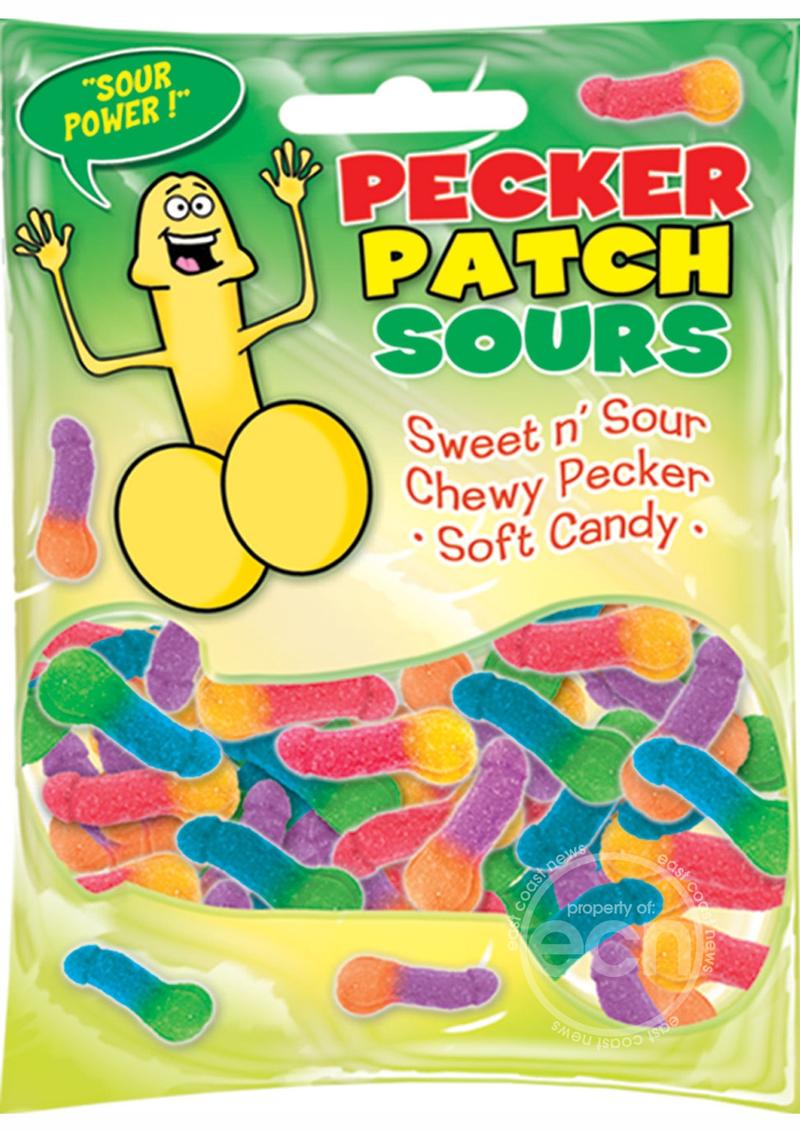 Pecker Patch Sour Gummie Candy - 3.5 oz