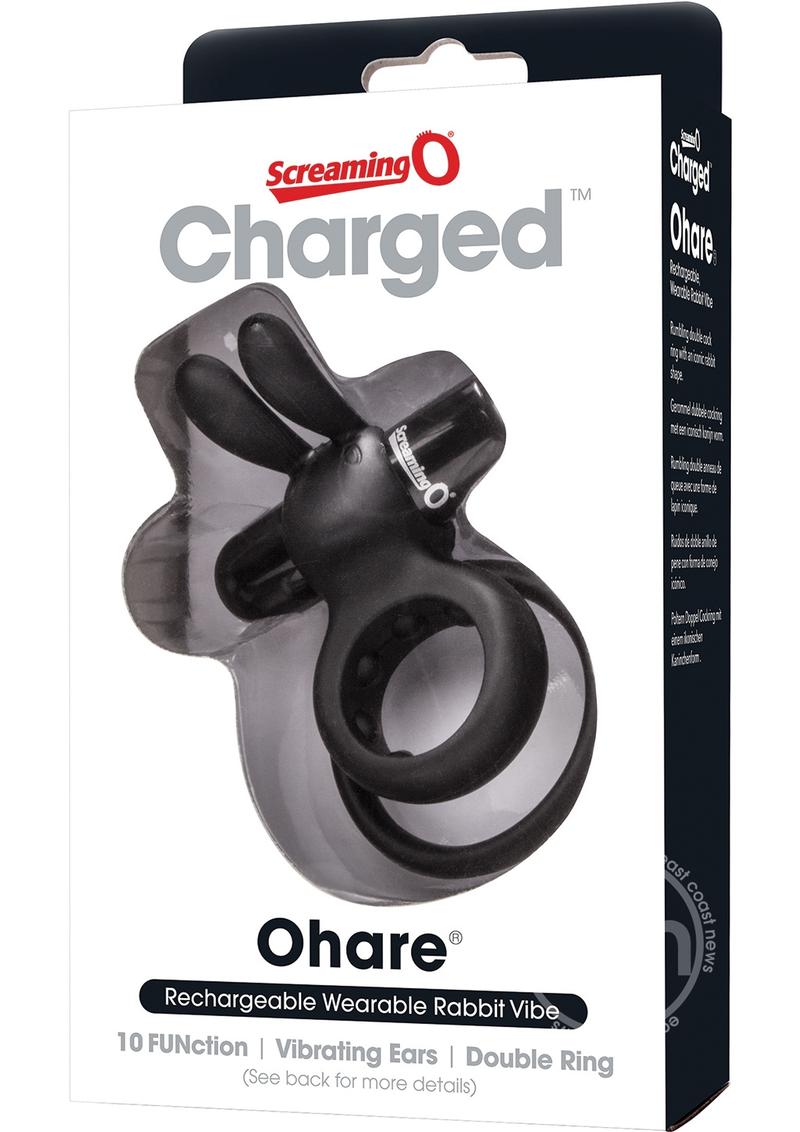 Charged OHare Rechargeable Rumbly 10-Function Dual Ring