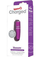 Charged Vooom Rechargeable Rumbly 10-Function Mini Bullet Vibrator