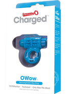 Charged OWow Rechargeable Rumbly 10-Function Vibrating Ring