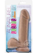 Au Naturel 8" Sensa Feel Dildo with Balls