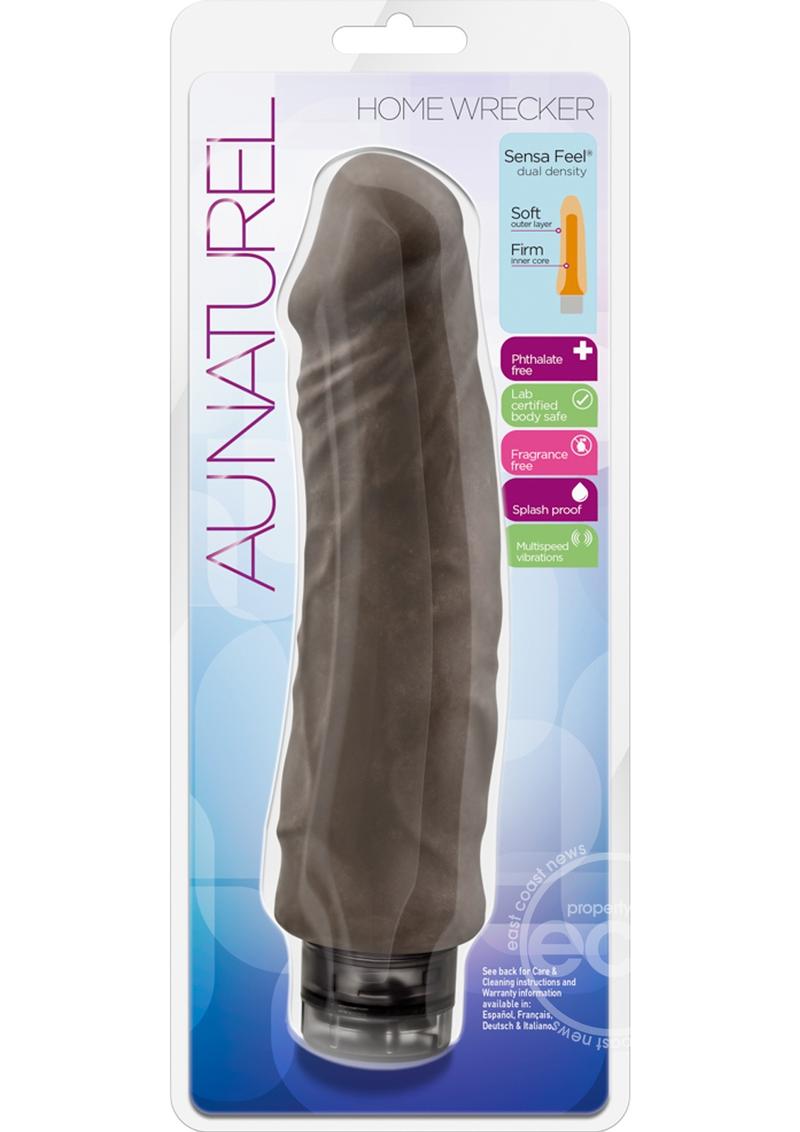 Au Naturel Home Wrecker Vibrating Dildo