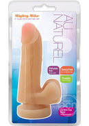 Au Naturel Mighty Mike 5.5" Sensa Feel Dual Density Dildo - Vanilla