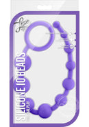 Luxe Silicone 10 Beads for Anal Play