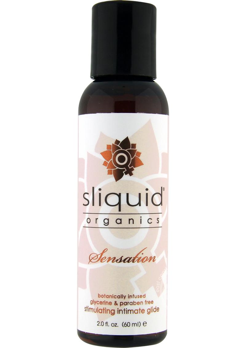 Sliquid Organics: Sensations Botanically Infused Water-Based Lubricant