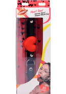 Frisky Heart Beat Silicone Heart Shaped Mouth Gag