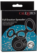 Full Erection Spreader Y-Form Silicone Multi-Ring - Black