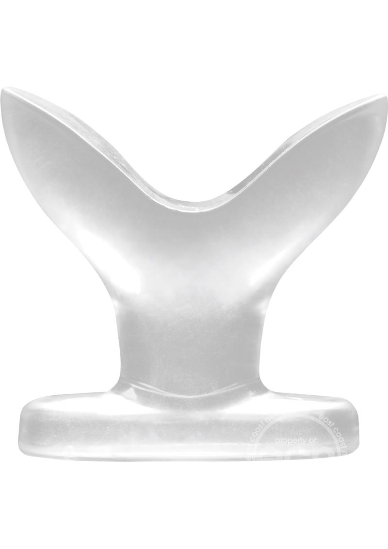 Master Series Anchored Clear Anal Plug