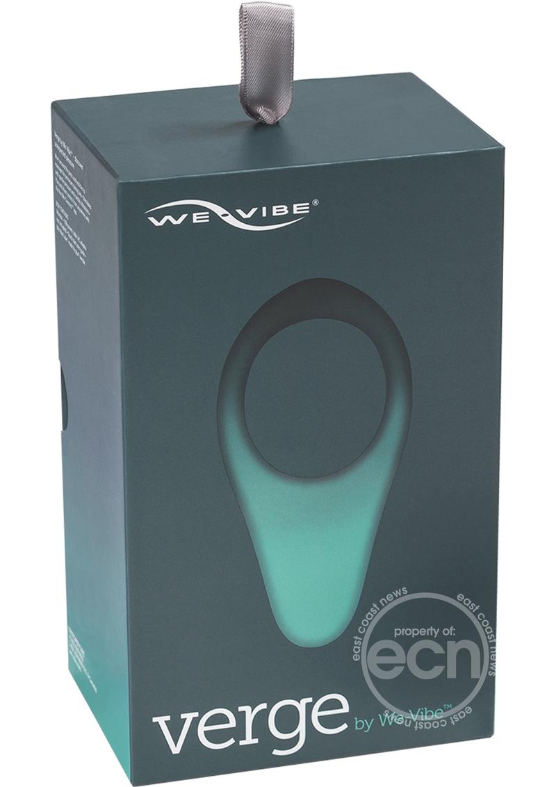 Verge Bluetooth Vibrating Penis & Perineum Ring by We-Vibe - Slate