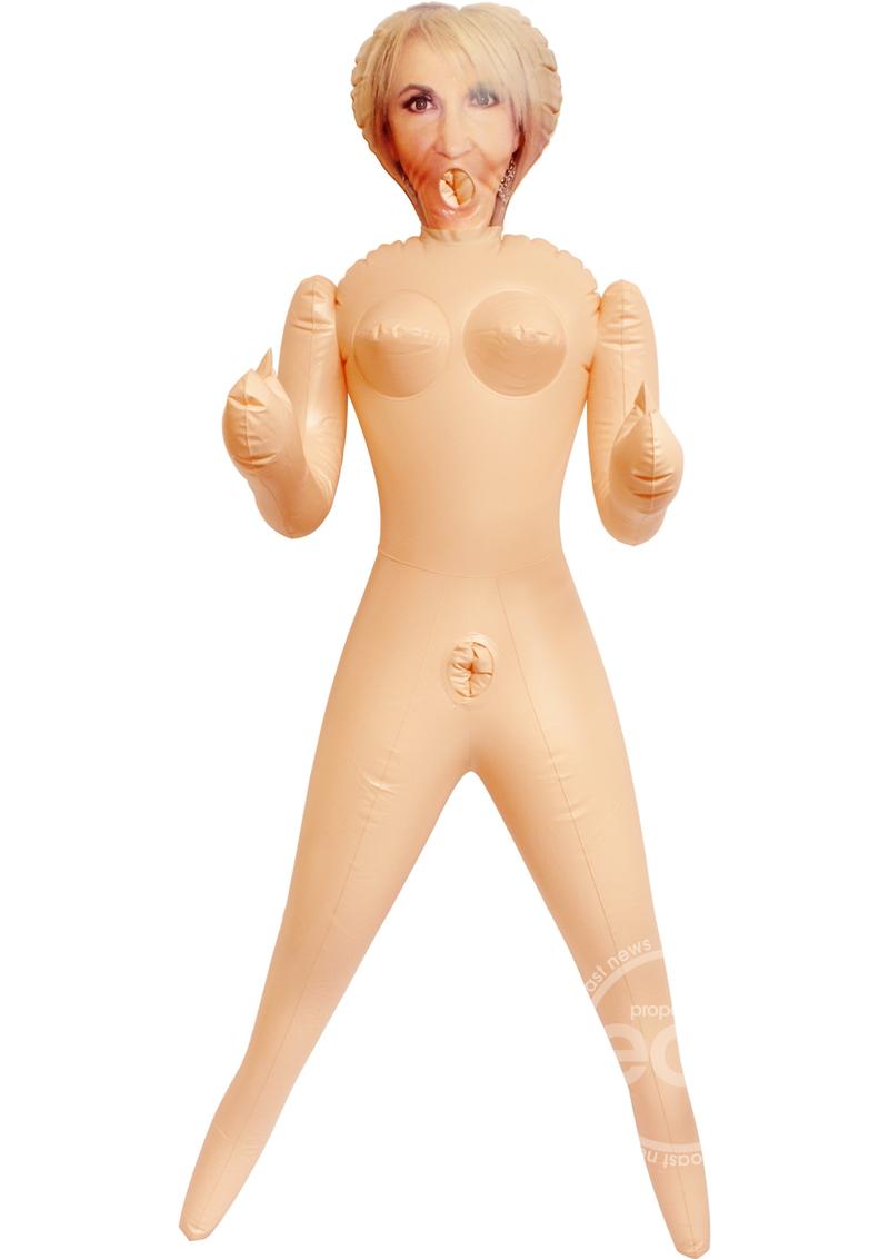 Zero Tolerance Blow Up Granny Doll with DVD and Lube Kit