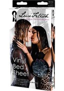 Lux Fetish Vinyl Bed Sheet - Black