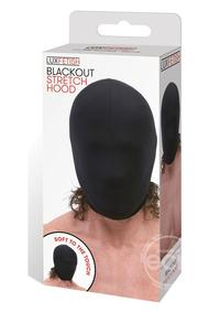 Lux Fetish Stretch BDSM Hoods - Black (One Size)