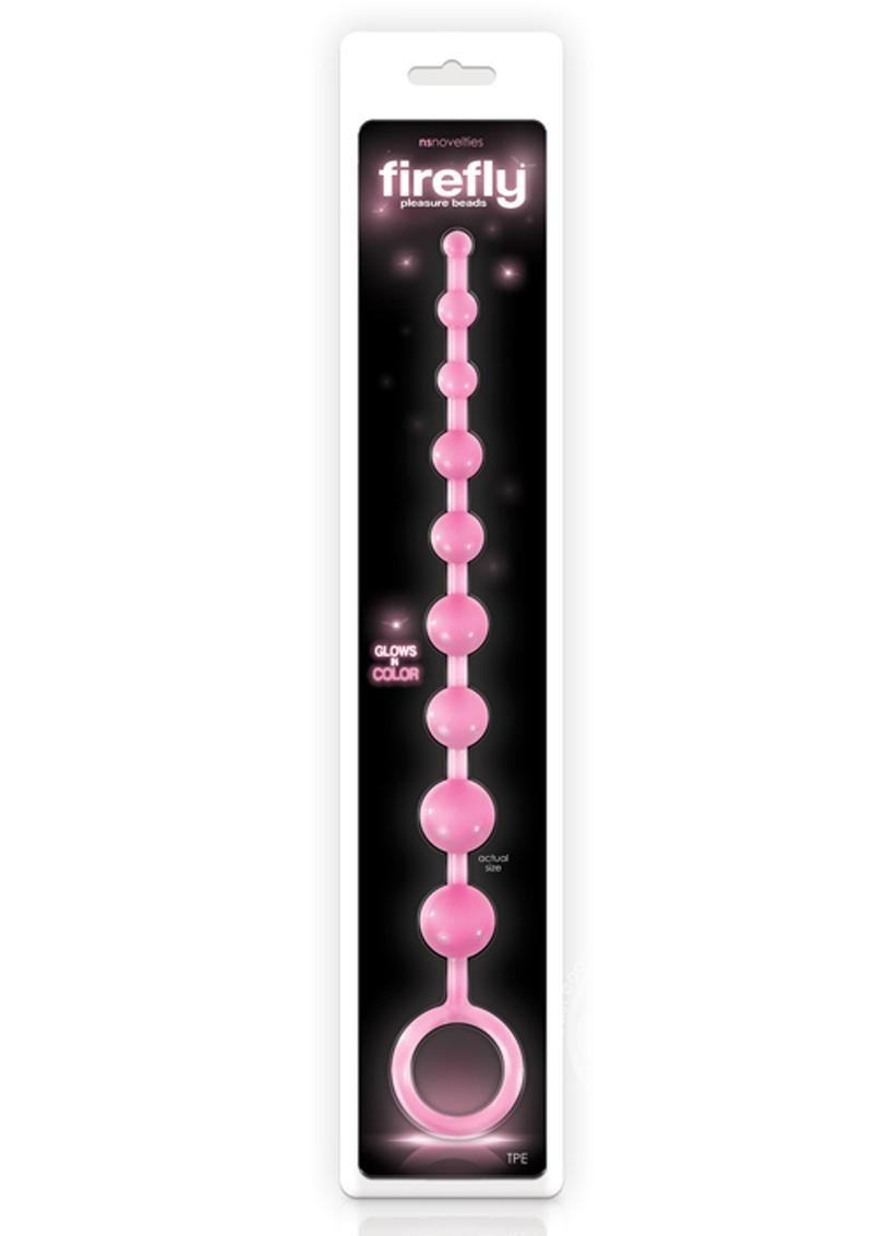 Firefly Pleasure Beads - Glow in the Dark Anal Beads