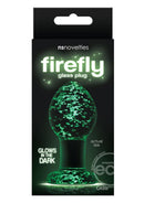 Firefly Glow-in-the-Dark Glass Plugs - Clear