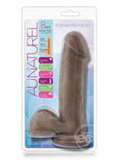 Au Naturel 8" Sensa Feel Dildo with Balls