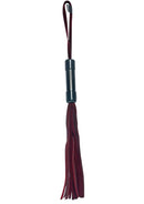 Sex & Mischief Enchanted Flogger - Burgundy