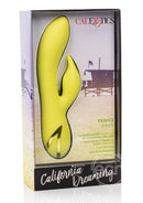 California Dreaming Venice Vixen Vibrating Dual Stimulator - Lime