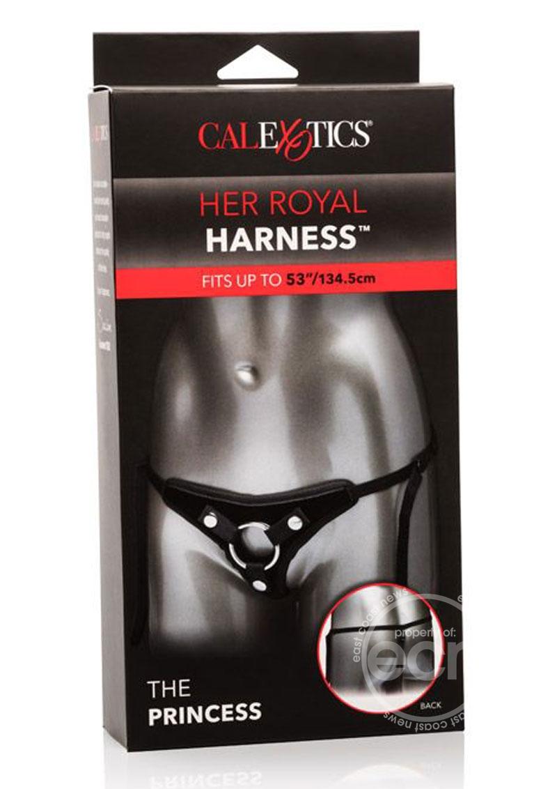 Her Royal Harness The Princess Fully-Adjustable Harness - Black