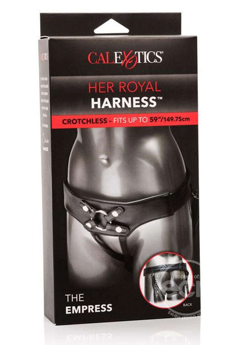 Her Royal Harness The Empress Fully-Adjustable Harness - Black