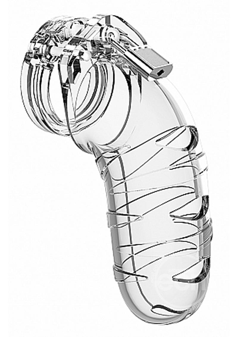 Mancage Chastity 5.5in Transparent Model 05