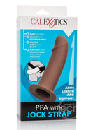 Silicone PPA Penis Extender / Hollow Strap-On with Jock Strap