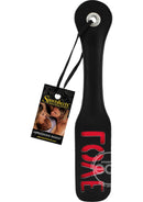 Sex & Mischief Impressions Paddles - Black