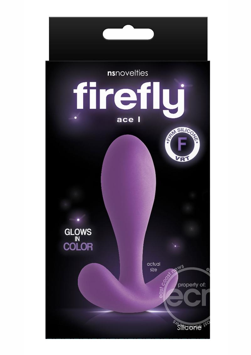Firefly Ace I Silicone Glow-In-The-Dark Anal Plug