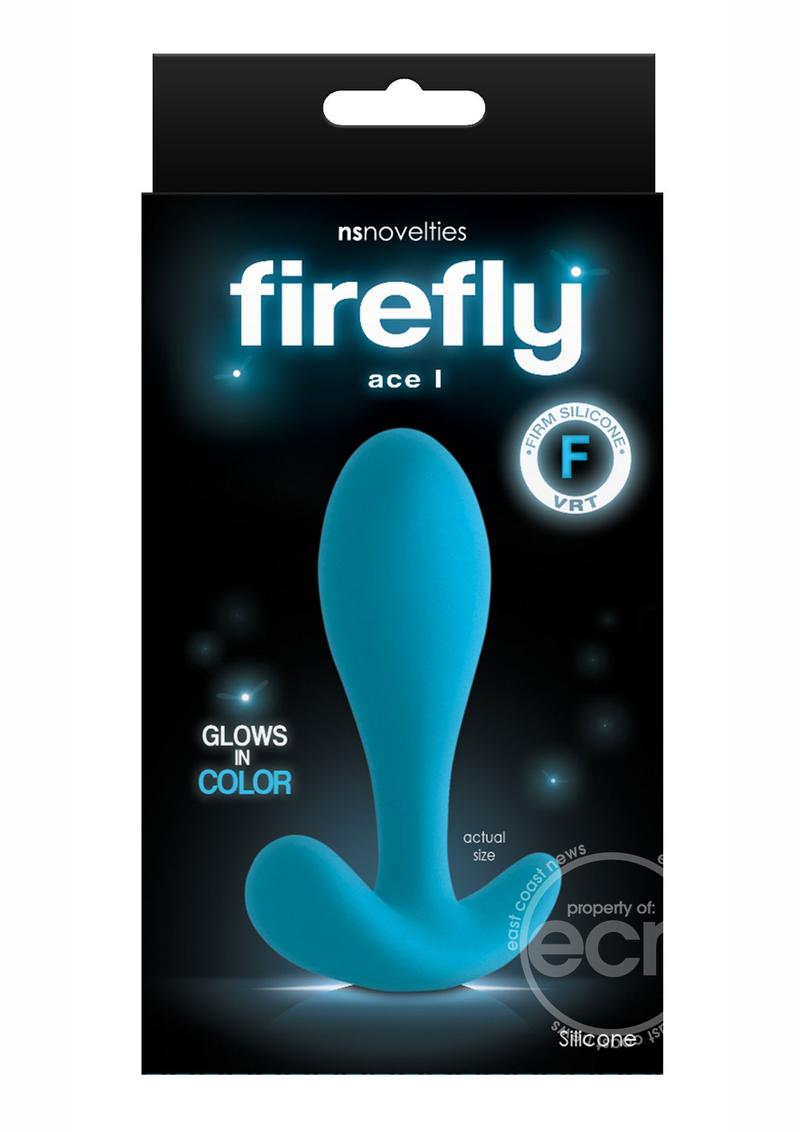 Firefly Ace I Silicone Glow-In-The-Dark Anal Plug