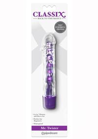 Classix Mr. Twister Vibrator with Sleeve Set