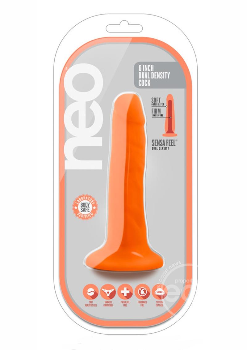 NEO Dual-Density Realistic Bright-Color PVC Dildos with Suction Cup