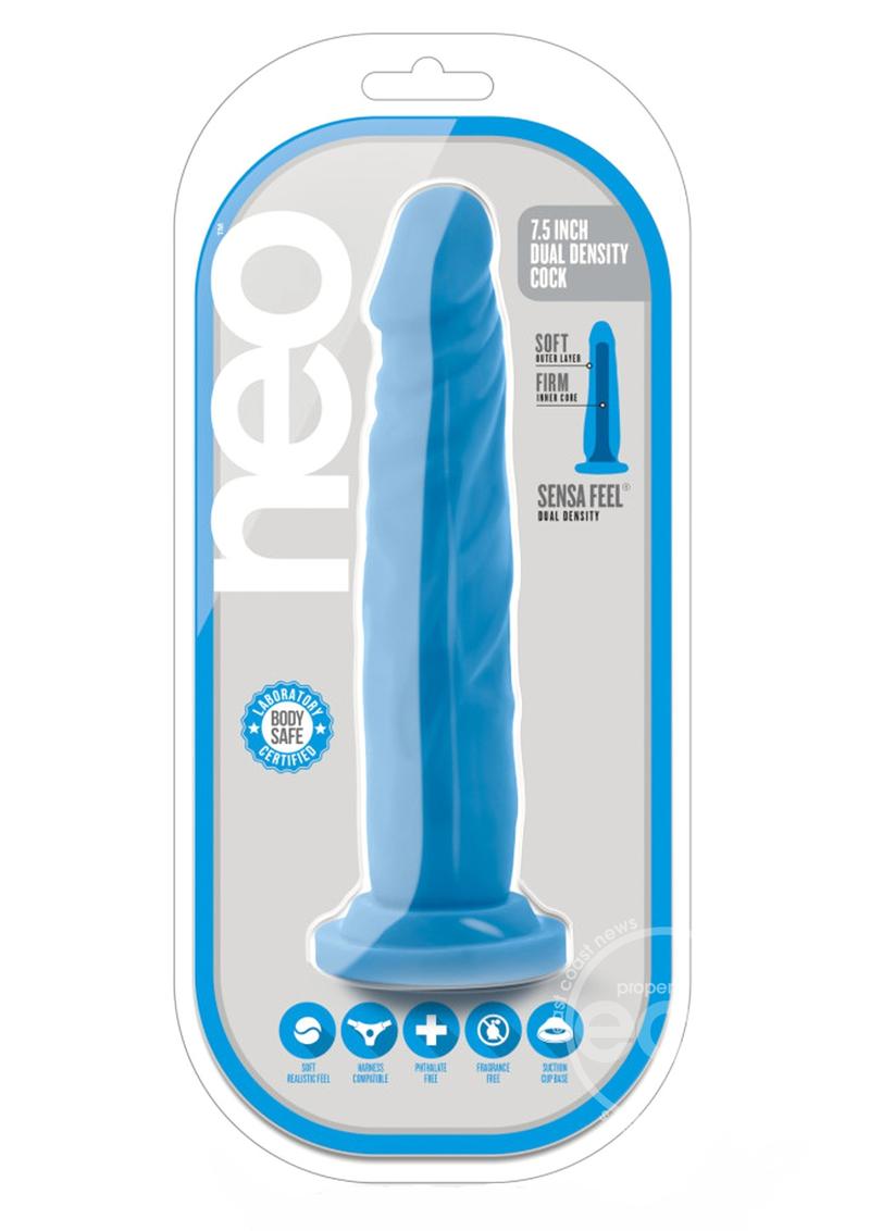 NEO Dual-Density Realistic Bright-Color PVC Dildos with Suction Cup