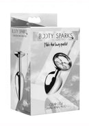 Booty Sparks Clear Gem Aluminum Anal Plugs