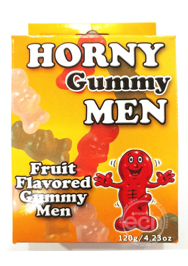Horny Gummy Men Fruit Flavored Gummies - 4.23 oz
