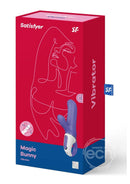Satisfyer Magic Bunny Rechargeable Silicone Waving Dual Stimulator - Purple