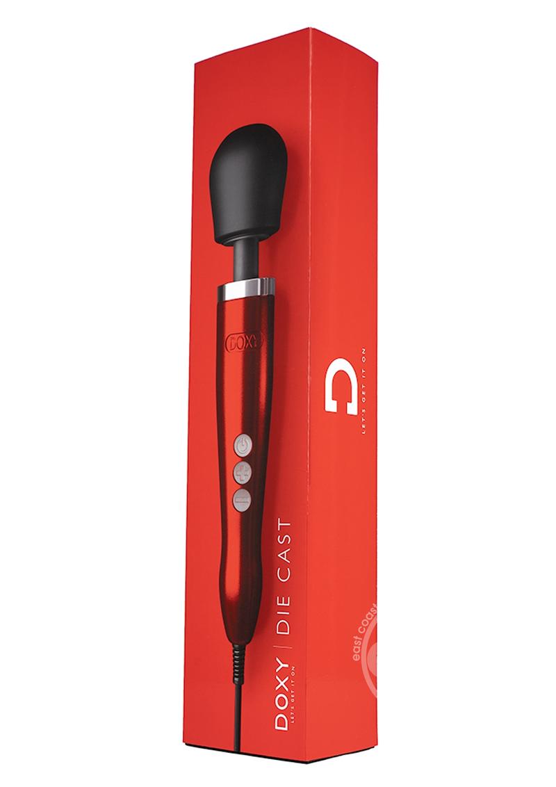 Doxy Original Die Cast Super-Powerful Aluminum & Silicone Wand Vibrato Doxy Original Die Cast Super-Powerful Aluminum & Silicone Wand Vibrato