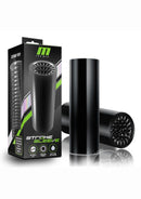 M For Men Stroke Sleeve Non-Realistic Stroker - Black