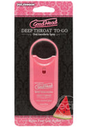 GoodHead Deep Throat To Go Flavored Oral Anesthetic Spray 0.33 oz