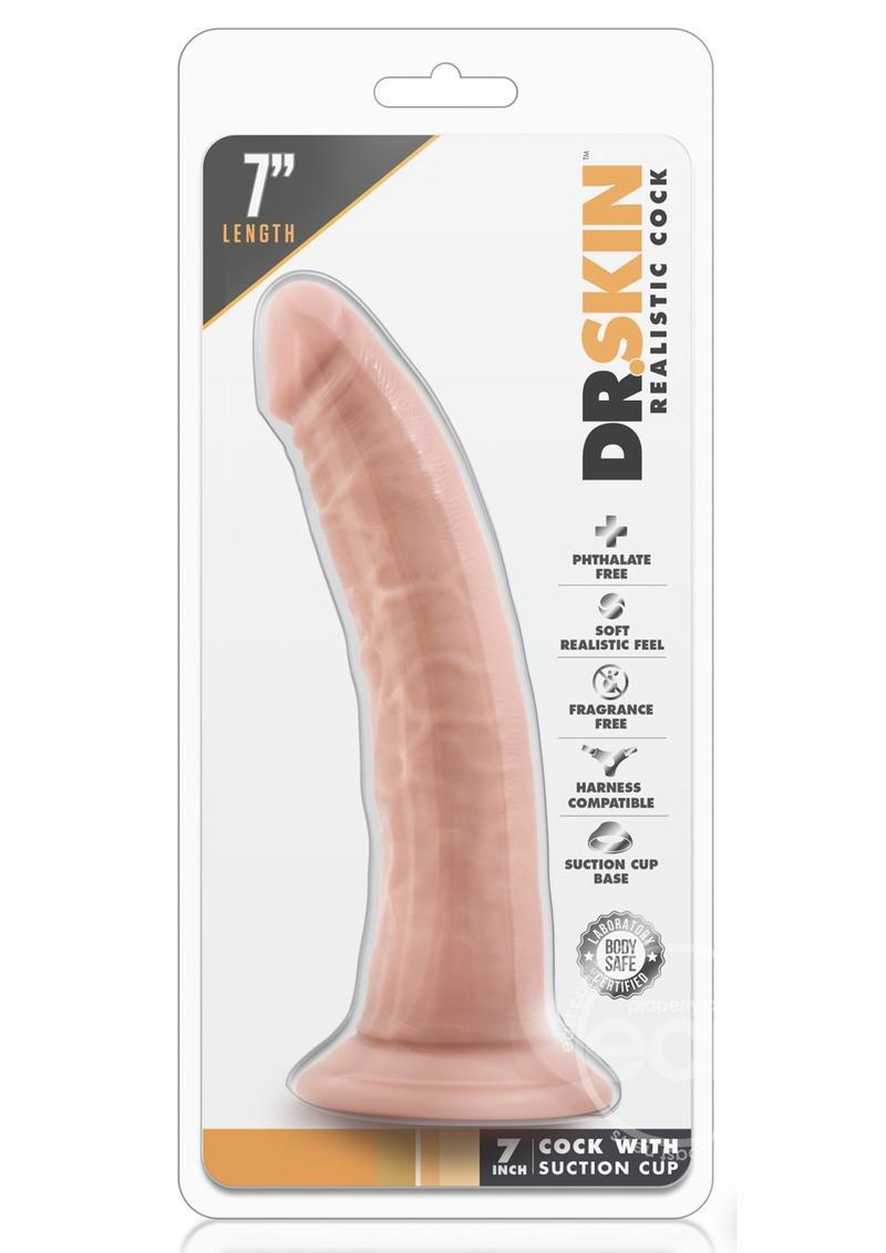 Dr. Skin 7" Dildo with Suction Cup